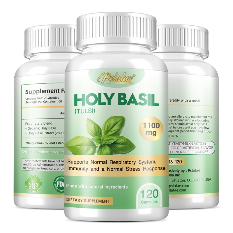 Tulsi Holy Basil - 홀리 바질 캡슐 - 면역력 강화,