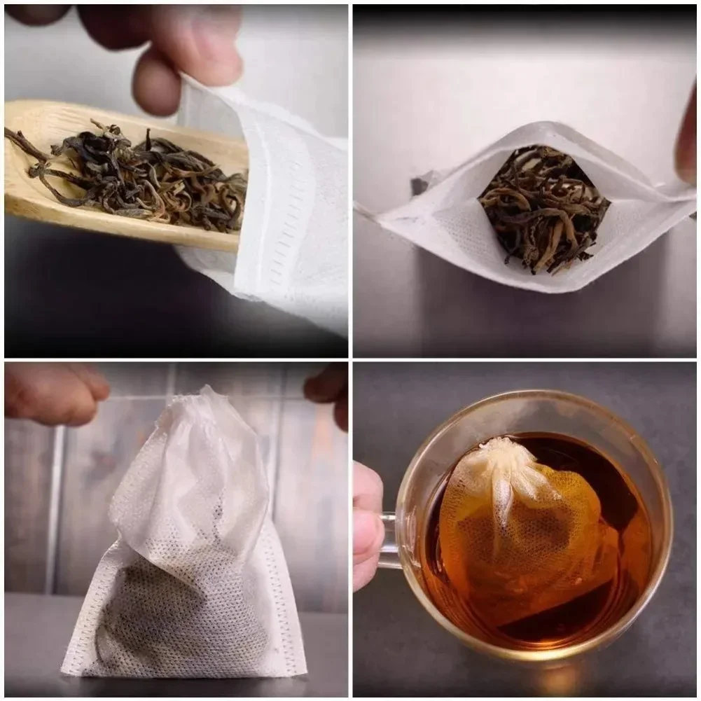 1000-100Pcs 일회용 티백 필터 가방 Draws - Herbal Wellness Tea 리뷰 및 가격