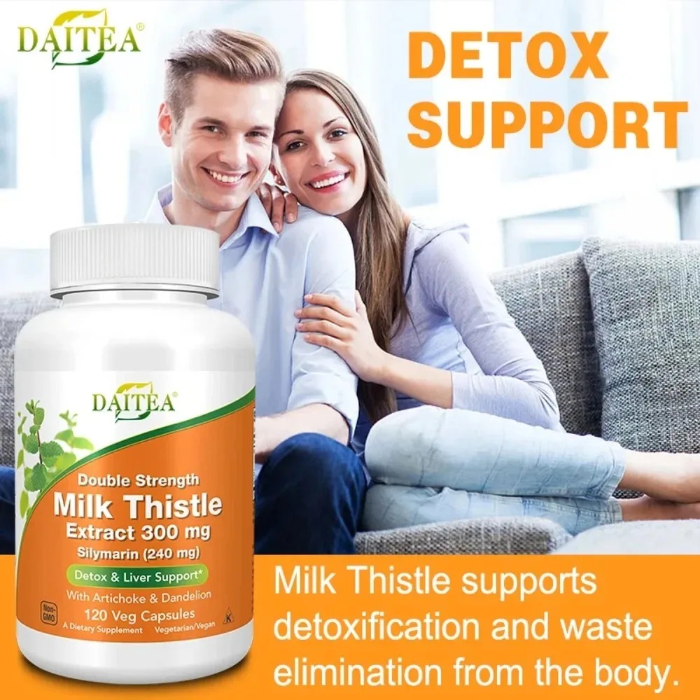 실리마린, 밀크씨슬 추출물 300mg, 아티초크와 민들 - Milk Thistle Silymarin 리뷰 및 가격