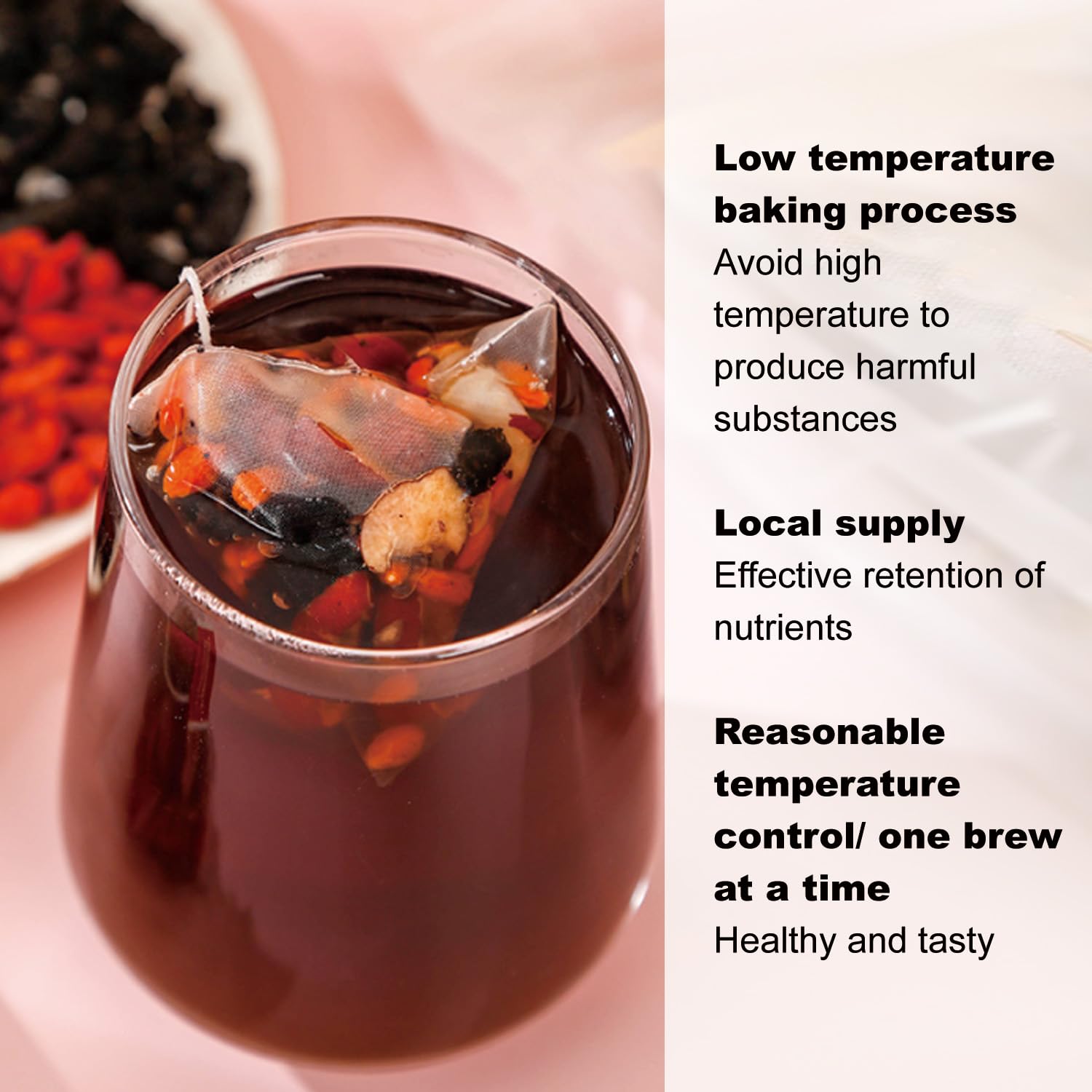 인삼 오보차 신장차, 천연 중국 허브차, 남녀 신장 정 - Herbal Wellness Tea 리뷰 및 가격