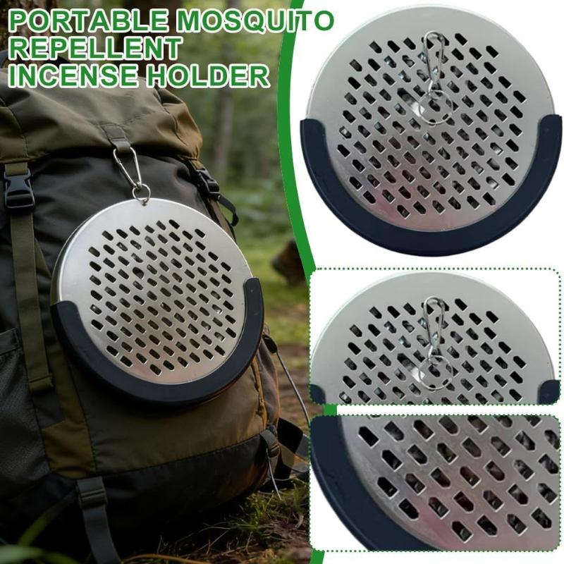 야외 모기향 홀더, 뚜껑이 있는 원형 금속 걸이식 향꽂 - Tulsi Holy Basil 리뷰 및 가격