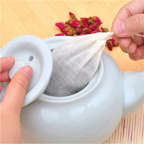 1 개/10 개 코튼 티백 모슬린 드로 스트링 거름 가 - Herbal Wellness Tea 리뷰 및 가격