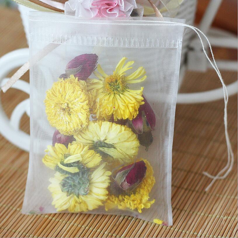 50 개/몫 빈 티백 나일론 소재 티백 문자열 치유 인 - Herbal Wellness Tea 리뷰 및 가격